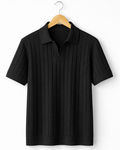 Textured Polo Shirt