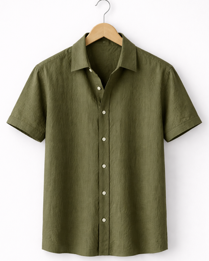 Camisa de Linho Casual