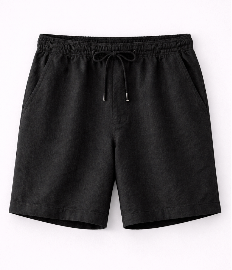 Shorts de Linho Casual
