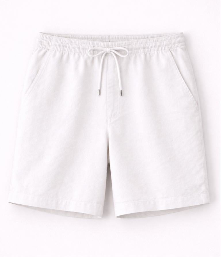 Shorts de Linho Casual