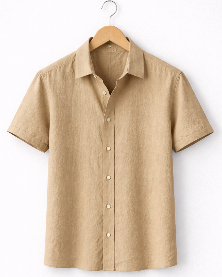 Camisa de Linho Casual
