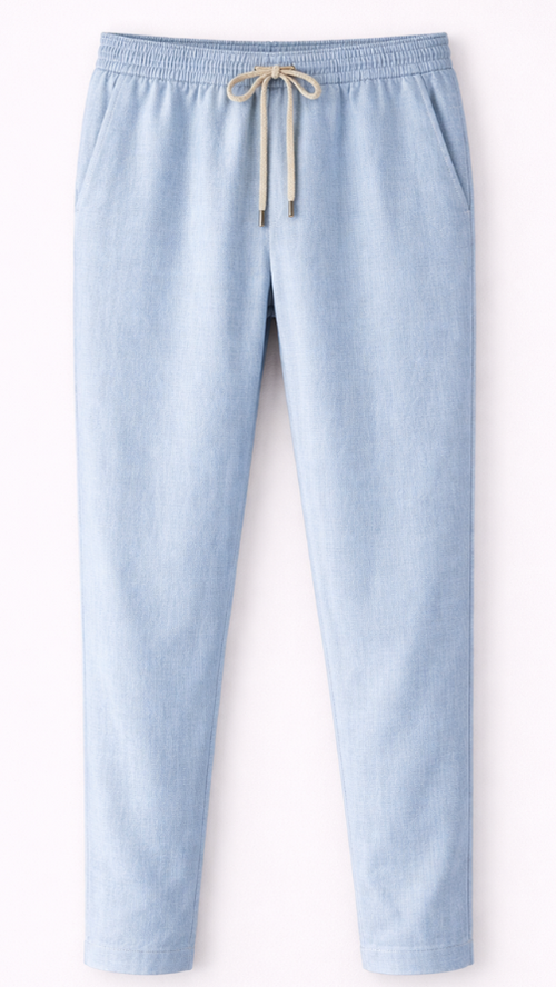 Casual linen trousers