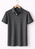 Textured Italian Polo Shirt