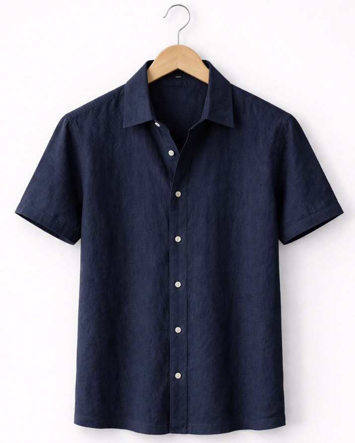 Camisa de Linho Casual