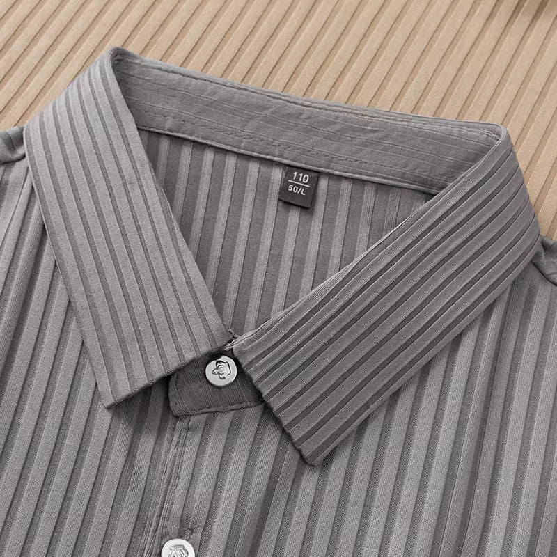 Textured Italian Polo Shirt