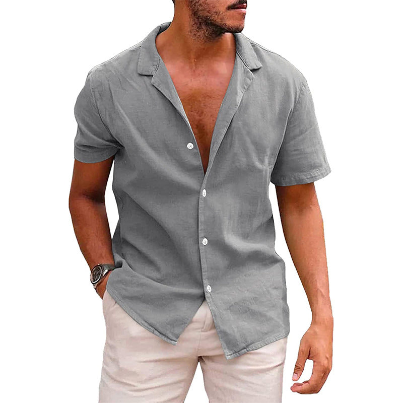 Camisa de Linho Casual